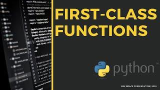 Functional Programming | [ Part D : First-Class Functions ]