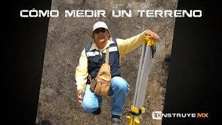 CÓMO MEDIR UN TERRENO (1/2) | TEODOLITO Y CINTA | TOPOGRAFÍA