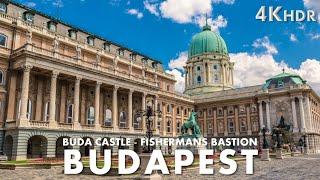 Budapest Castle District 2024 | The Most Picturesque City - [4K] Walking Tour