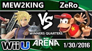 PAX - MVG CoG | Mew2King (Cloud) Vs. TSM | Zero (Diddy, Sheik) SSB4 WQ - Smash Wii U - Smash 4