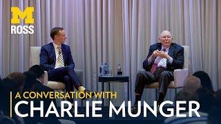 A Conversation with Charlie Munger and Michigan Ross - 2017