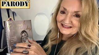 ASMR Old Lady on Airplane Wont Stop Talking to ME  (PARODY)