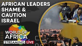 African Leaders shame & caution Israel over offensive in Gaza | World Of Africa LIVE