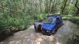 Стремиловский рубеж. Все пошло не по плану. Suzuki Jimny, Jeep Cherokee, Mazda BT-50