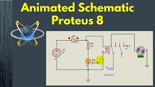 How to Make Circuit in Proteus 8 with Animated Components