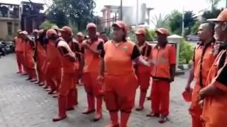 Pasukan Orange ''Latah" asli Lucu !