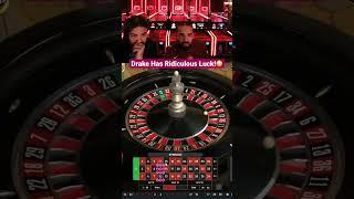 Drake Wins $12,000,000 On 1 Roulette Spin! #drake #roulette #maxwin #bigwin #casino