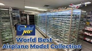 4K - Gemini Jets,  Las Vegas - The World best Airplane Model Shop / Collection, Nevada 