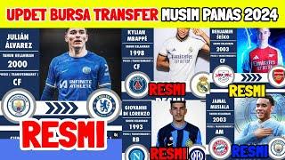 RESMI‼️UPDET BURSA TRANSFER MUSIM PANAS 2024/2025 - CHELSEA - INTER MILAN - REAL MADRID - ARSENAL