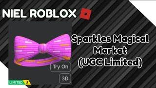 (UGC Limited) Sparkles Magical Market Script | Roblox