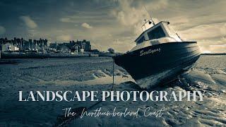 Black And White Landscape Photography On The Northumberland Coast