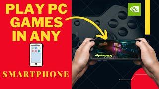 How to play any pc game in smartphone | cloud gaming | CYBERPUNK 2077