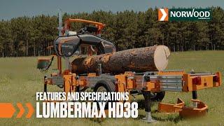 Features and Specifications | The Ultimate Portable Sawmill | LumberMax HD38 Portable Sawmill