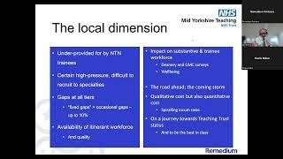 Best Practice in International Recruitment - Dr. Ian Wilson, Mid Yorkshire Teaching NHS Trust