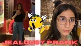 Jealousy Prank On My Bestie (Jiya️) || @Jiya_and_Vinit_Pranks