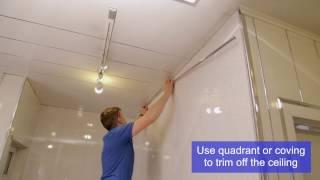 PVC Decorative Wall, Ceiling and Flooring Panel Installation Video | Omega Changing Rooms Ltd