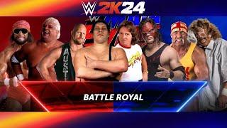 WWE 2K24: BATTLE ROYAL MATCH 2025 | SIMULATION