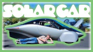 Driving a Solar Powered Car Prototype! | 2024 Aptera