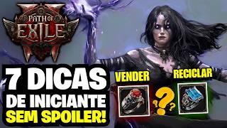 7 DICAS para INICIANTES em PATH OF EXILE 2