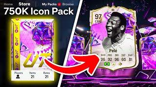 750K ICON PACKS & 88+ ICON PICKS!  FC 24 Ultimate Team