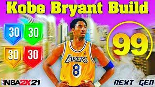 *NEW* Kobe Bryant Build 2k21 Next Gen!!! Best 2 Way Scoring Machine Build!!! NBA 2k21 Next Gen!!!