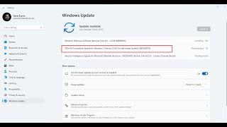 How to fix update KB5043076 failed to install in Windows 11 23H2