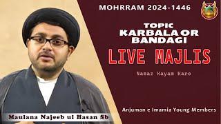 Majlis 3 ||Maulana Najeeb ul Hasan sb || Anjuman-e-imamia young Members|| Masjid e Fatema Zahra(S.A)