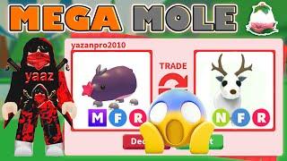 TRADING *NEW* MEGA MOLE  IN THE NEW ADOPT ME GARDEN EGG UPDATE! ROBLOX