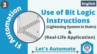 Use of Bit Logic Instructions | PLC Programming Examples-3 | PLC Programming Ladder Logic