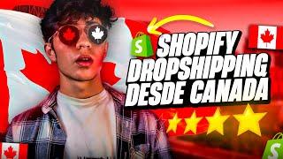 Intente Hacer Shopify Dropshipping Desde Canada