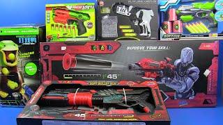 Box of Toys ! Big Guns Toys Soft Bullet Gun -Duck Target Air Powered Gun Toy