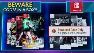 More "PHYSICAL" games going CODE IN A BOX! | Nintendo Switch