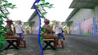 Dia Menyukai Topi Ku,Tetapi ini Bisa Bikin Kamu Kaget, LIVING STATUE PRANK, HUMAN STATUE PRANK