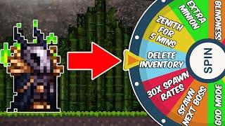 Terraria, But I Spin A Wheel Every Five Minutes...