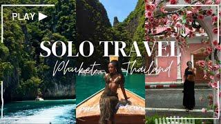 PHUKET THAILAND | Phi Phi Islands + Luxury Hotel | Black Girl SoloTravel Vlog!