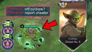 NEW CYCLOPS FIGHTER EMBLEM BUILD 2024 (Must Try) - Mobile Legends