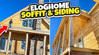 ELOGHOMES Log Siding & Soffit | New Home Construction Log Cabin Kit