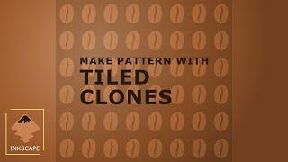 How to Make Pattern with Tiled Clones in Inkscape