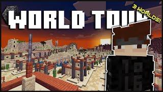 Touring My Old Minecraft (Bedrock) Worlds