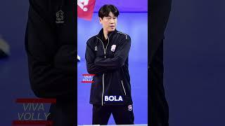 Wawancara Pelatih Kim Jong-min usai kalah dari IBK R3 #vleague #megawatiredsparks #volikorea