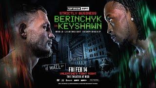 FINAL PRESSER: Keyshawn Davis vs Denys Berinchyk (FULL)