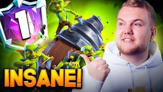 #1 IN THE WORLD ONLY PLAYS THIS DECK IN CLASH ROYALE!