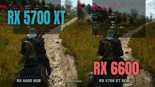 RX  6600  vs  RX 5700xt  in 2024