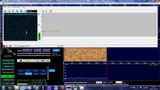 Testing CW Skimmer software for decoding ham radio morse code signals