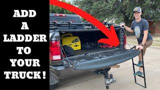 Easily Install a Tailgate Ladder on Your Truck - NO MORE JUMPING!