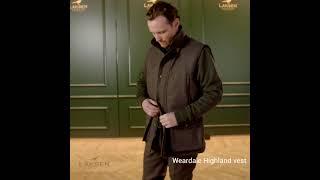 5320 Weardale highland vest  LAKSEN SPORTING