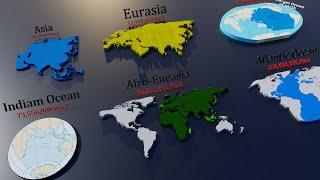 World all Geographic division by total area