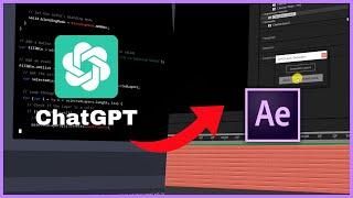 How to Use ChatGPT AI with After Effects [Tutorial]