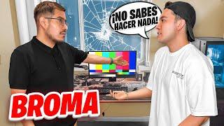 BROMA PESADA A NUESTRO CÁMAROGRAFO ¡NO SABÉ HACER NADA!