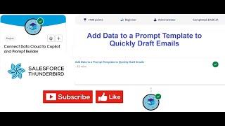 Connect Data Cloud to Copilot | Add Data to a Prompt Template to Quickly Draft Emails